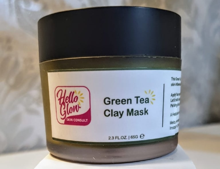 clay glow green tea